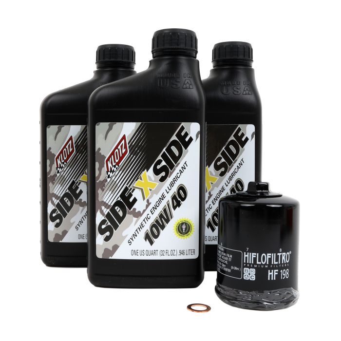 KLOTZ OIL CHANGE KIT POLARIS 10W40