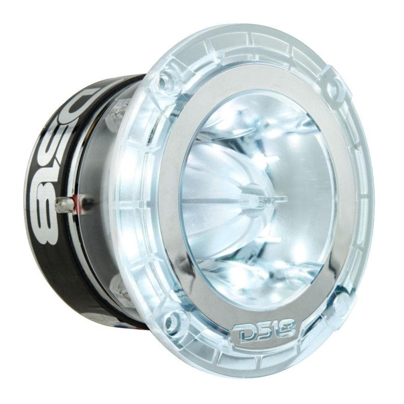 DS18 4.5in Super Bullet Tweeter 280 Watts RMS 1.75in Titanium Vc 4 ohm RGB LED Lights