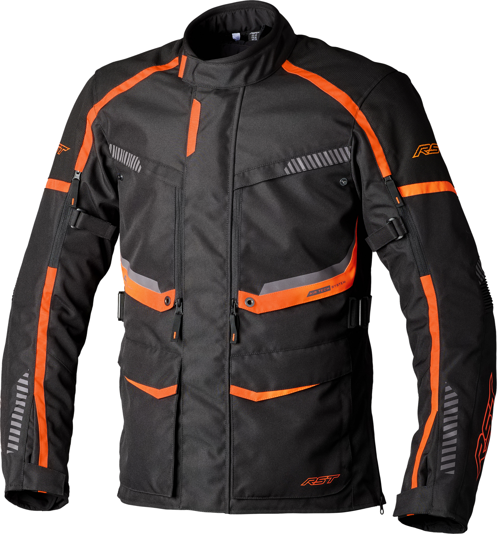 Maverick Evo Ce Jacket Black/Orange Textile Sm