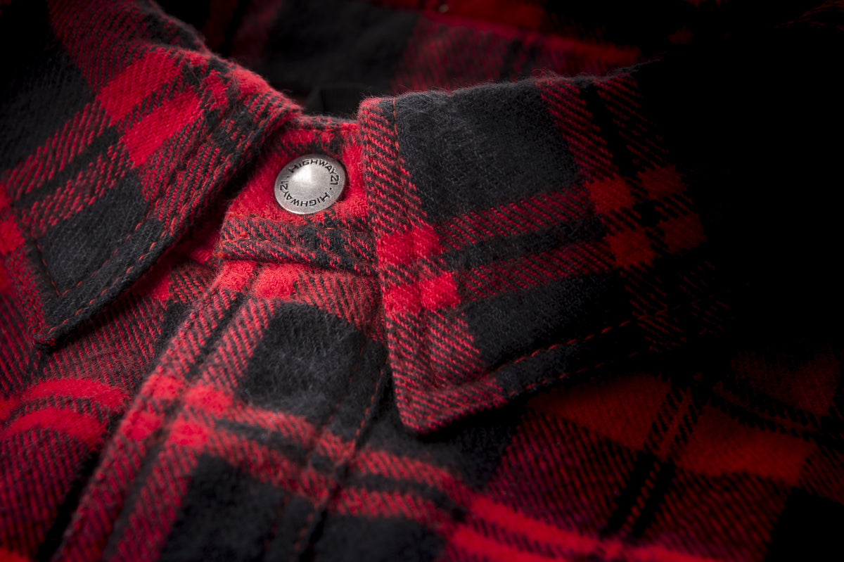 Marksman Flannel Black/Red 2x