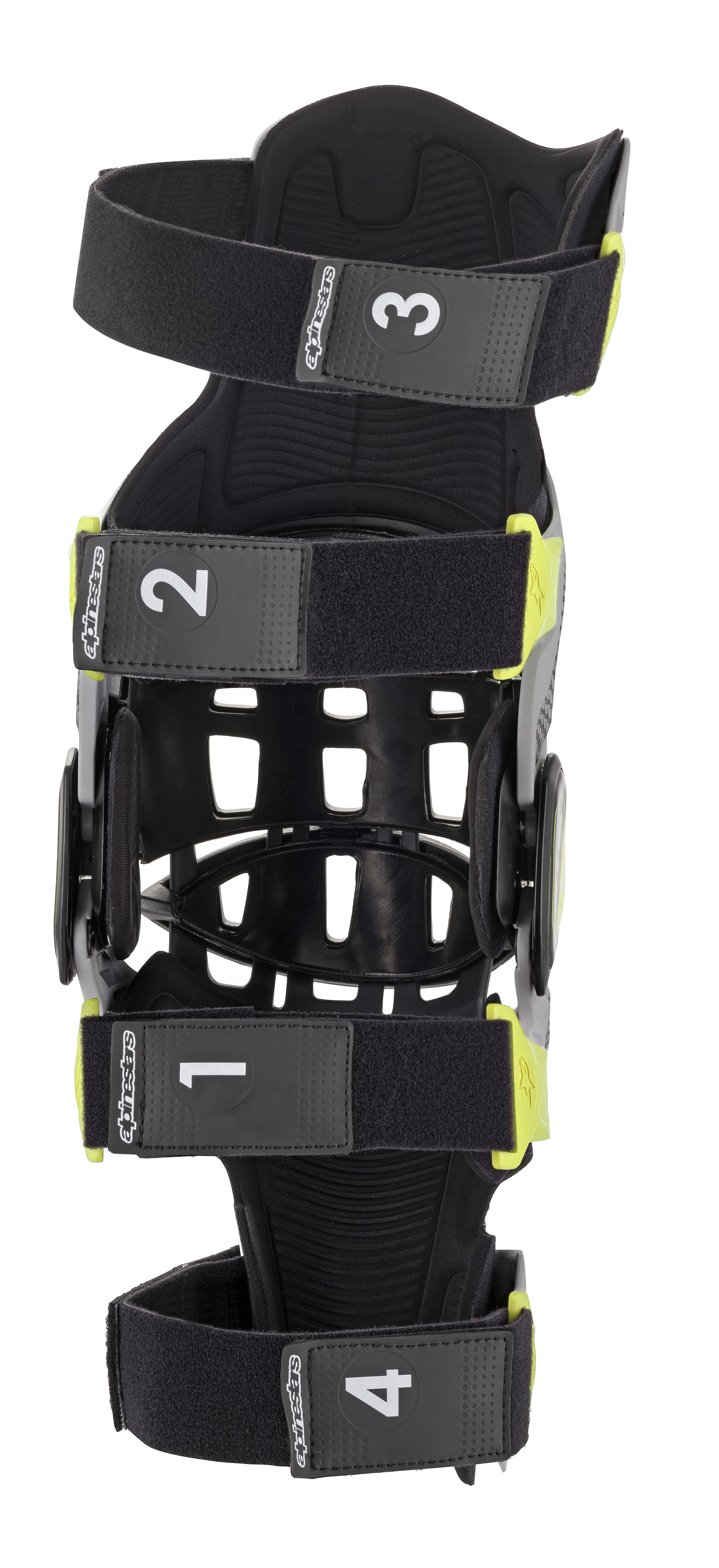 Bionic 7 Knee Set Silver/Yellow Xl