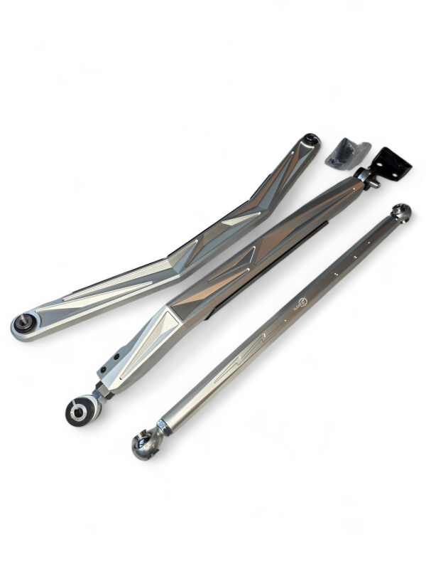 Elektric Offroad 2024+ Can Am Maverick R Volt Billet Radius Rods Anodized Clear