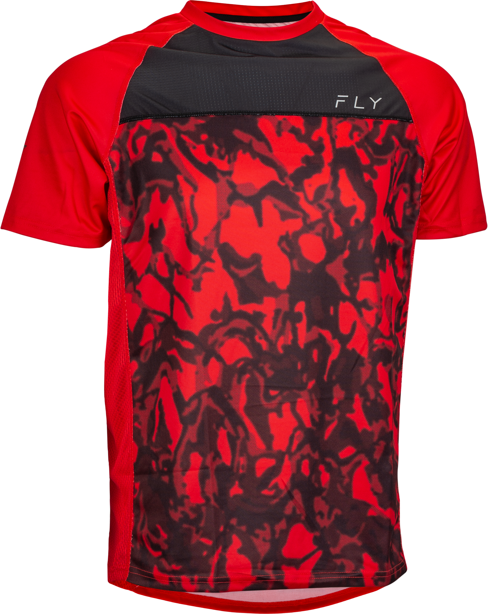 Super D Jersey Red Camo/Black Lg
