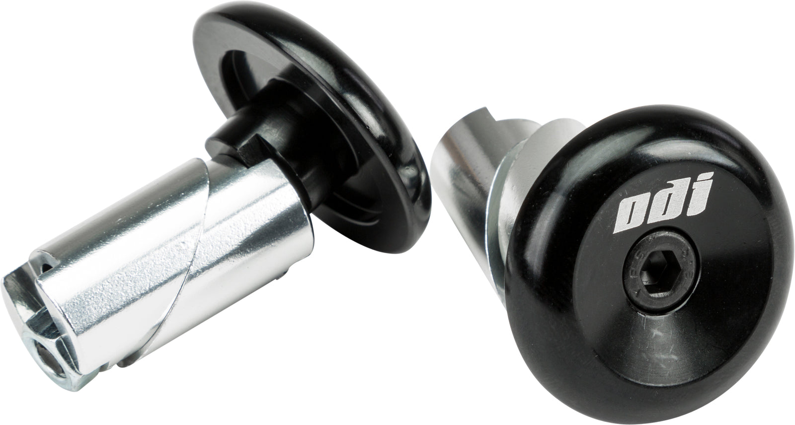 Aluminum Bar End Plugs Black