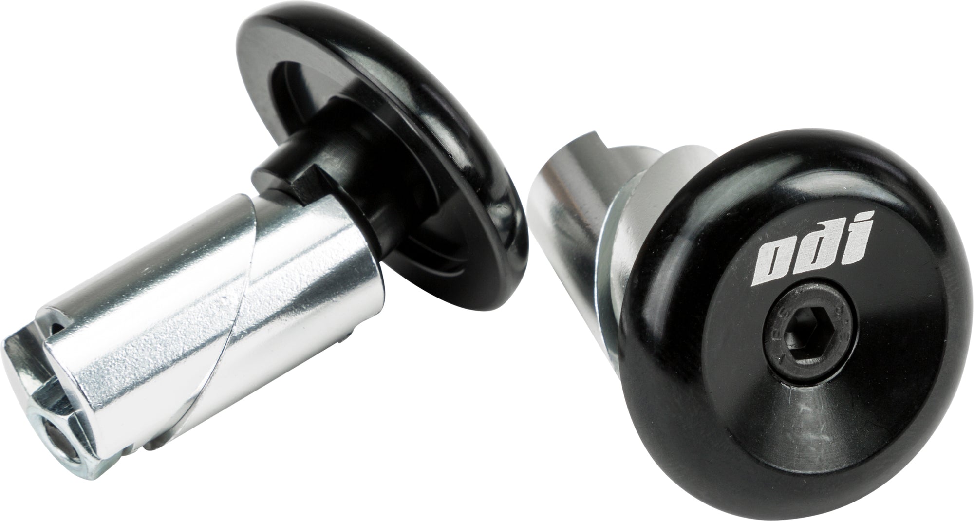 Aluminum Bar End Plugs Black