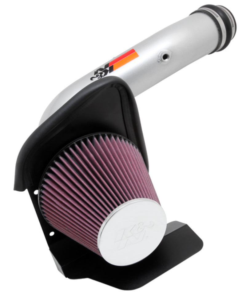 K&amp;N 10-11 Ford Taurus 3.5L V6 Silver Typhoon Cold Air Intake