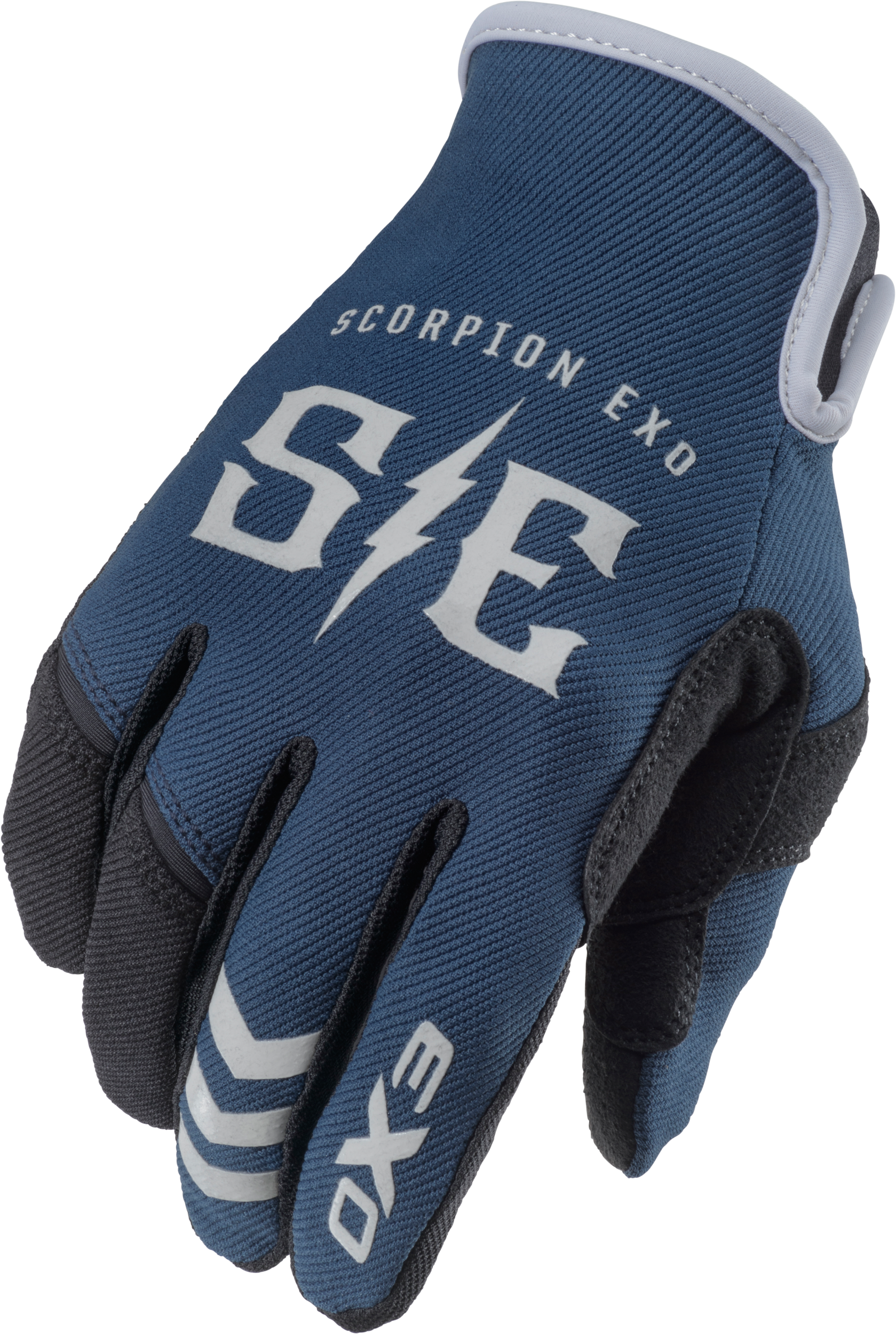Air Stretch Gloves Charge Blue/Grey 3x