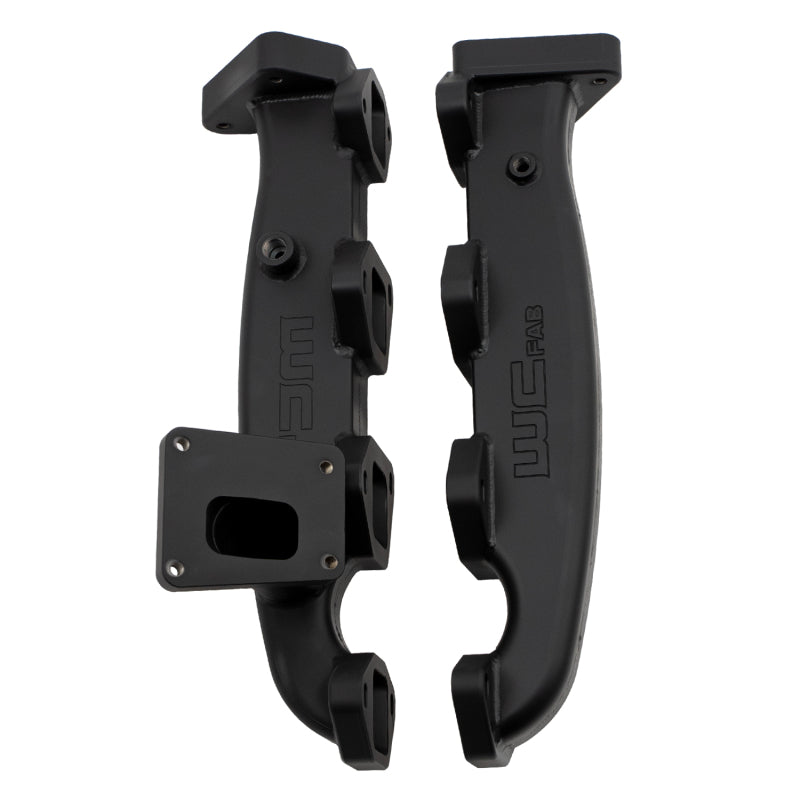 Wehrli 17-24 Chevrolet Duramax Billet Exhaust Manifold & Stainless Up Pipe Kit w/ Gaskets & Hardware