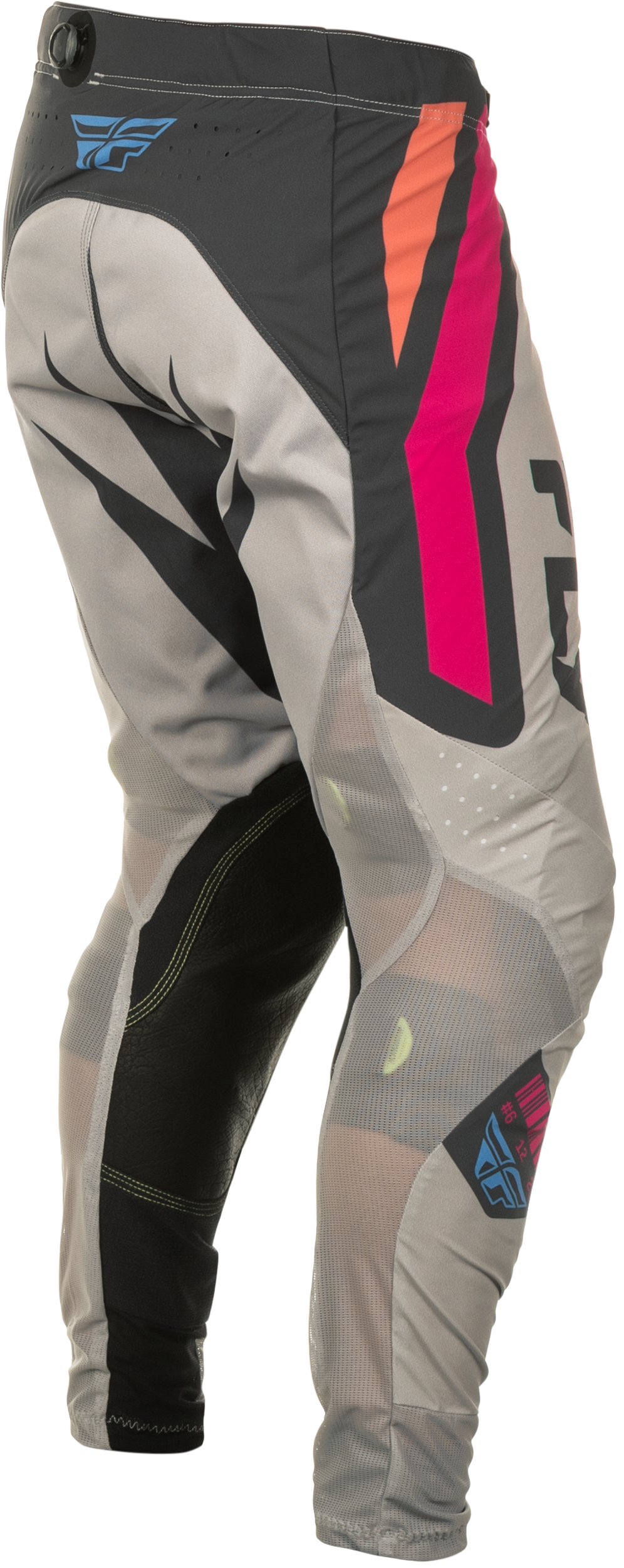 Lite Vice Pants Ca/Ny Light Grey/Pink/Coral Sz 28