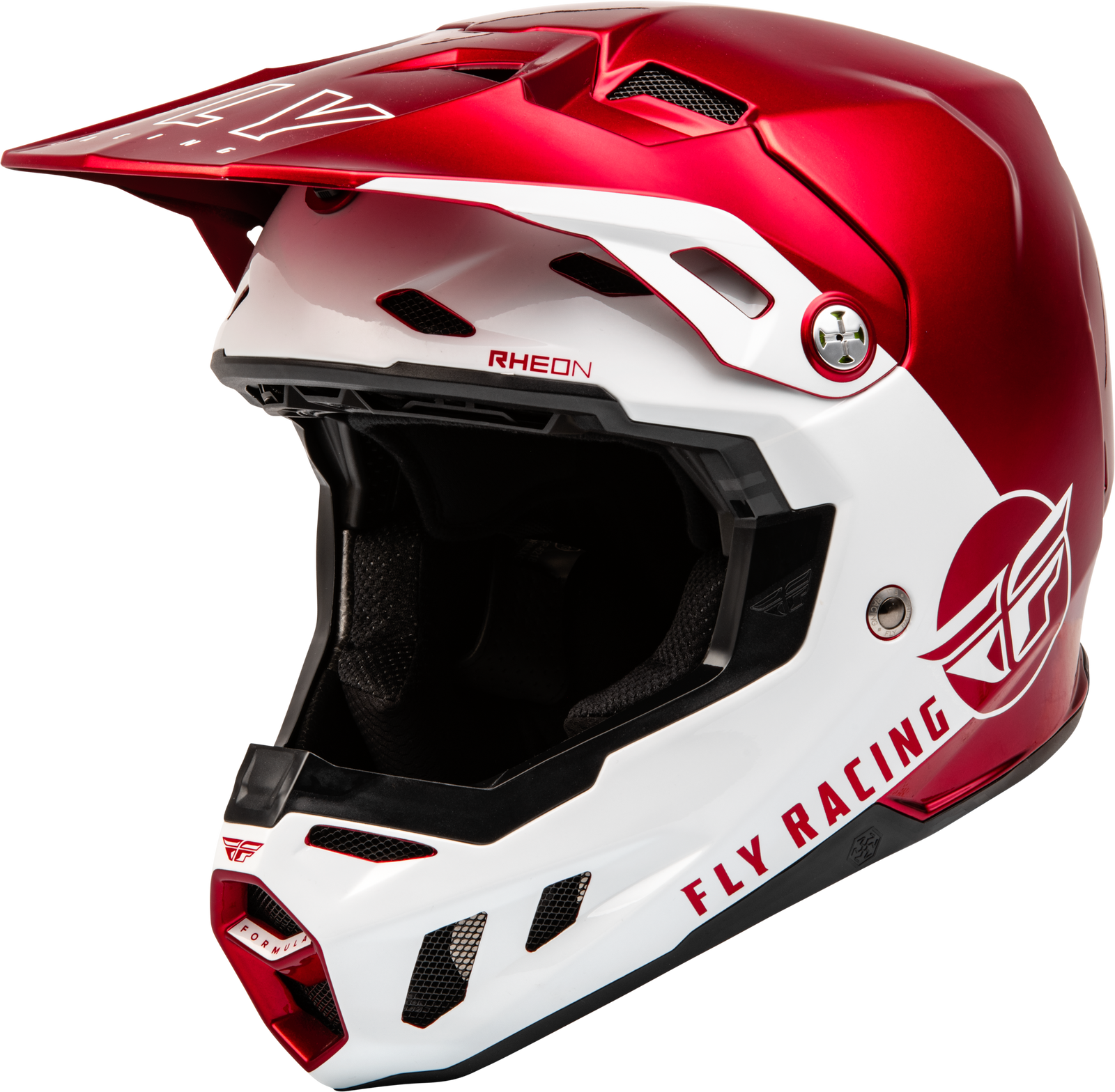 Youth Formula Cc Centrum Helmet Metallic Red/White Yl