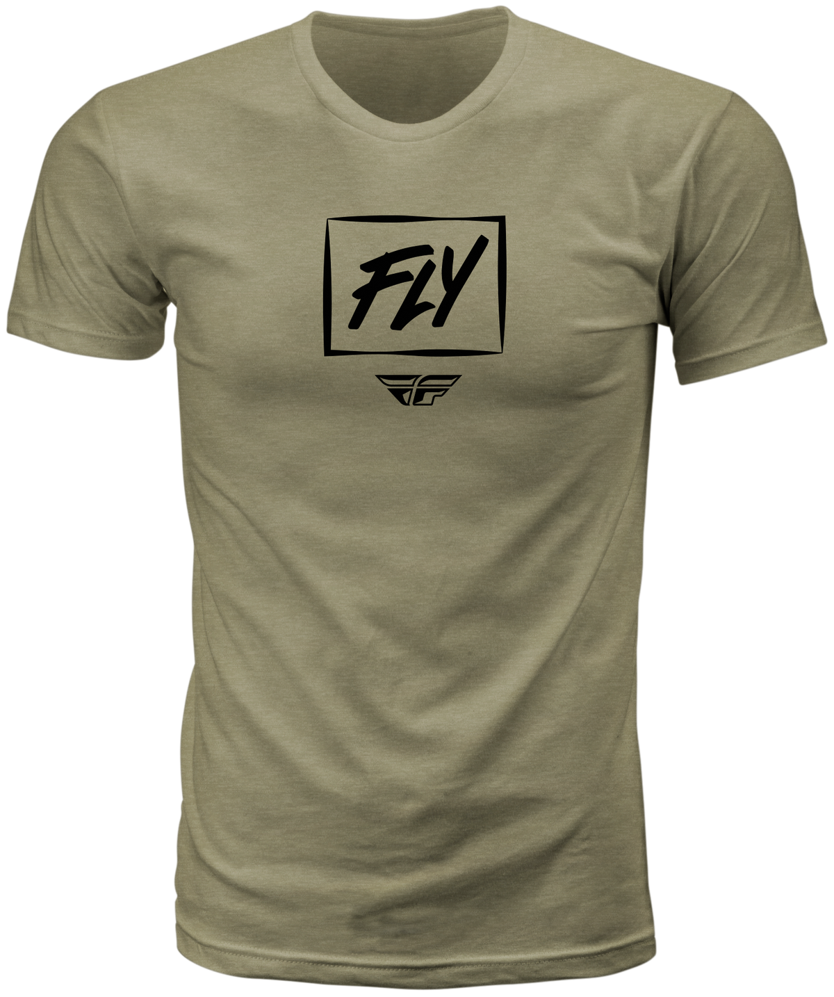 Fly Zoom Tee Light Olive Lg