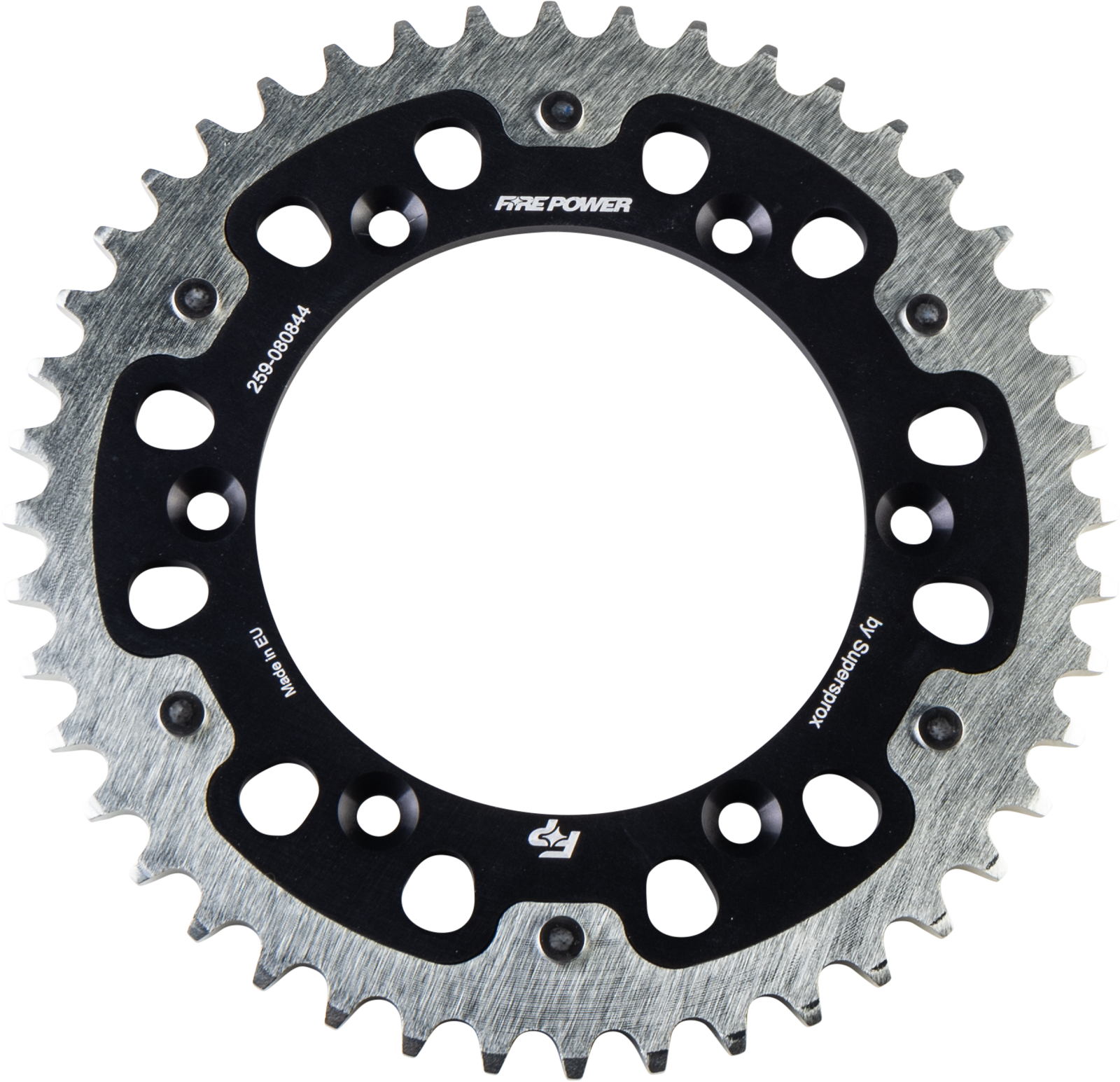 Rear Sprocket Hybrid 44t Blk/Sil