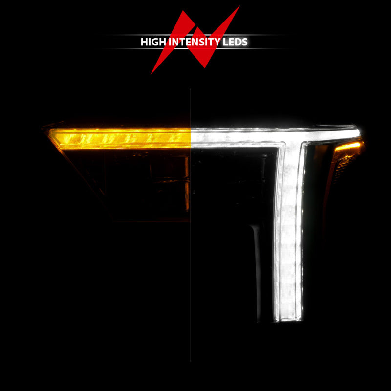 ANZO 22-24 Toyota Tundra (w/Factory LED Refl.) Z-Series Full LED Proj Headlights - Driver Side ONLY