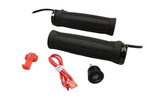 HEAT DEMON HEATED CLAMP-ON GRIPKIT HIGH/LOW ROUND ROCKER