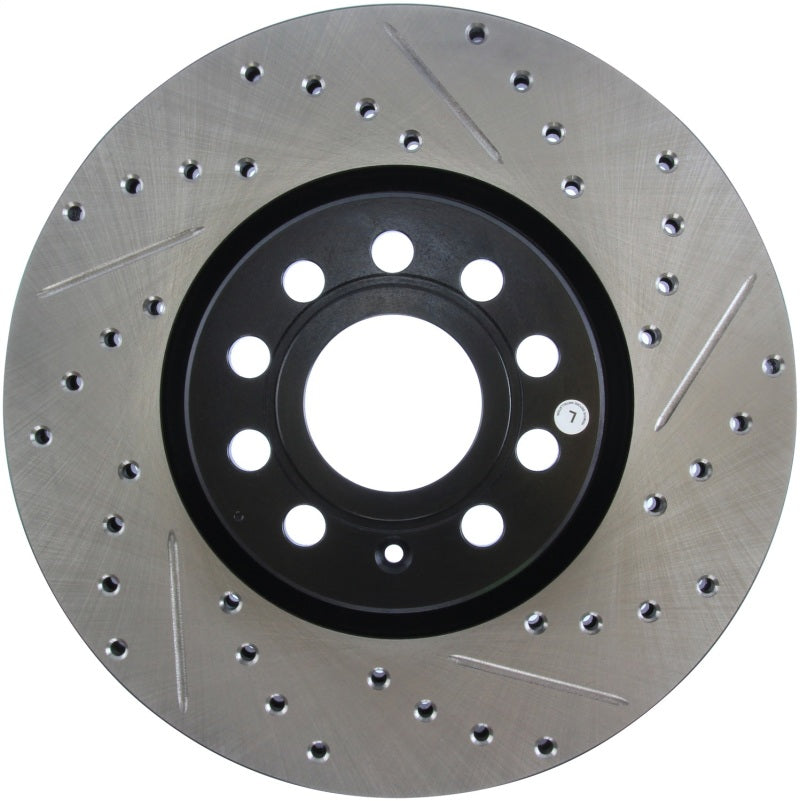 StopTech Slotted &amp; Drilled Sport Brake Rotor