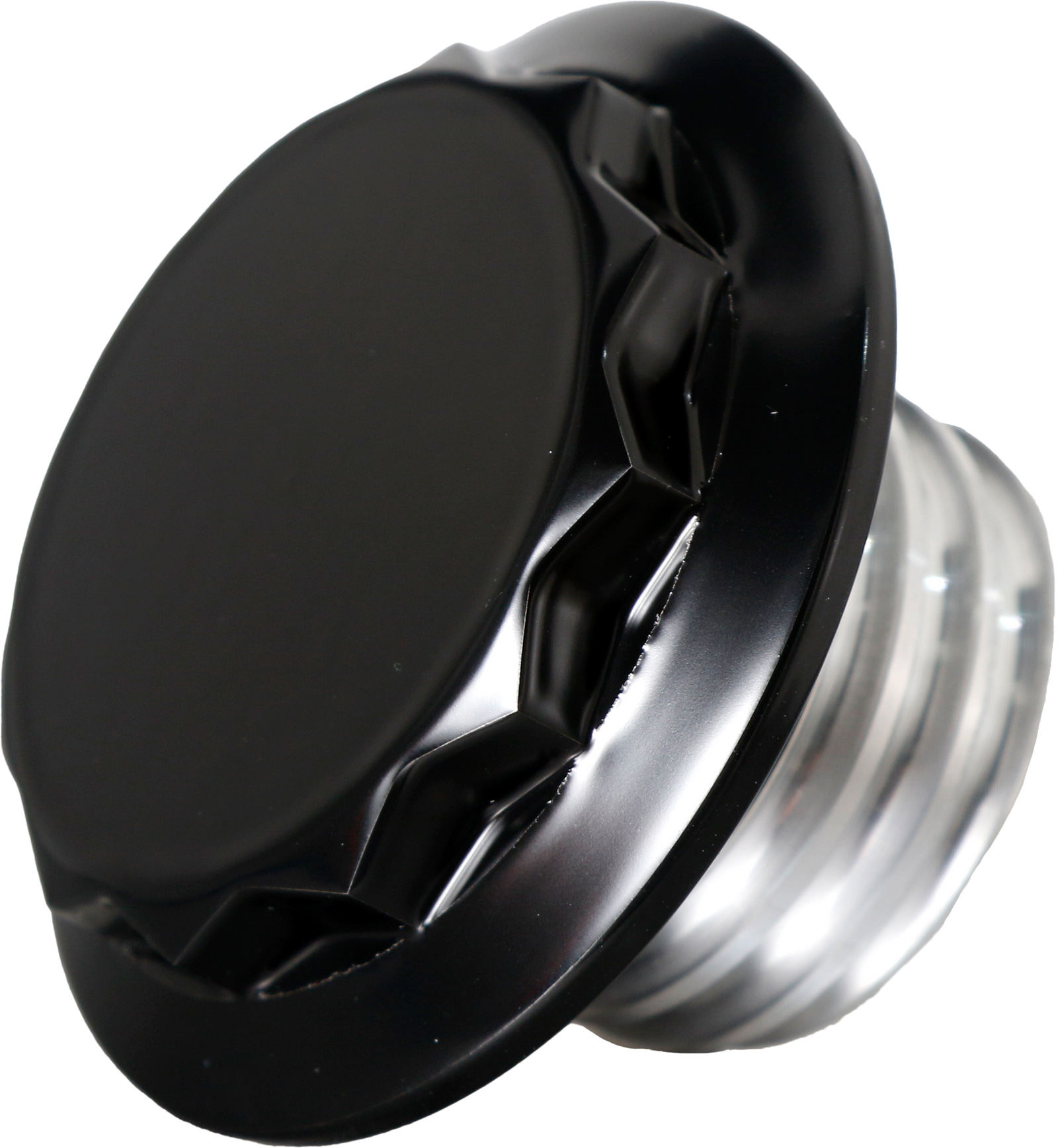 H/D Billet 12 Point Vented Black Fuel Cap