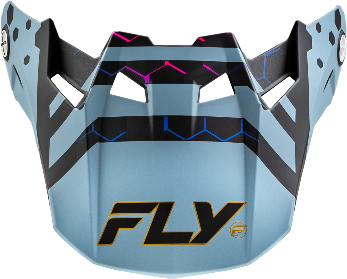 Formula Cc Tektonic Visor Matte Blk/Slate/Blu Yl/Sm