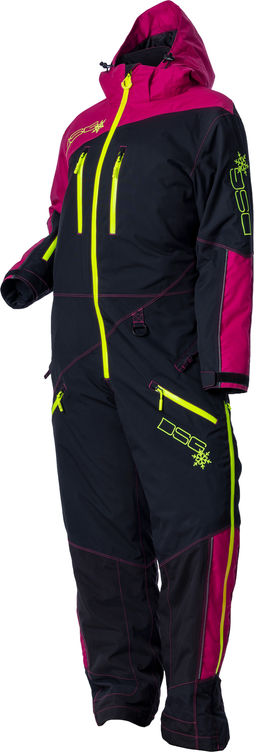 Dsg Monosuit 2.0 Berry/Black Lg