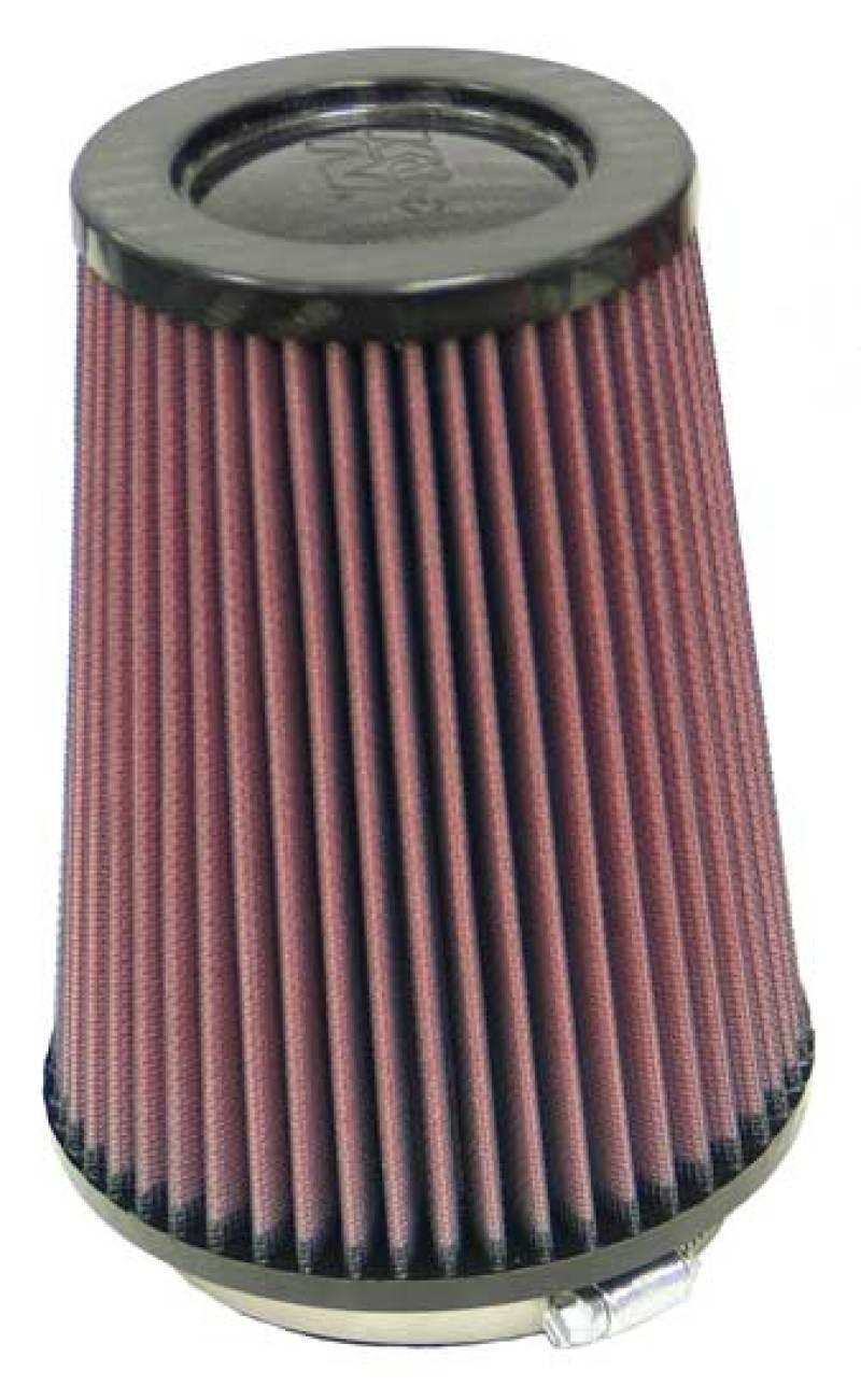 K&amp;N Round Tapered Universal Air Filter 4 inch Flange 5 3/8 inch Base 4 inch Top 7 inch Height