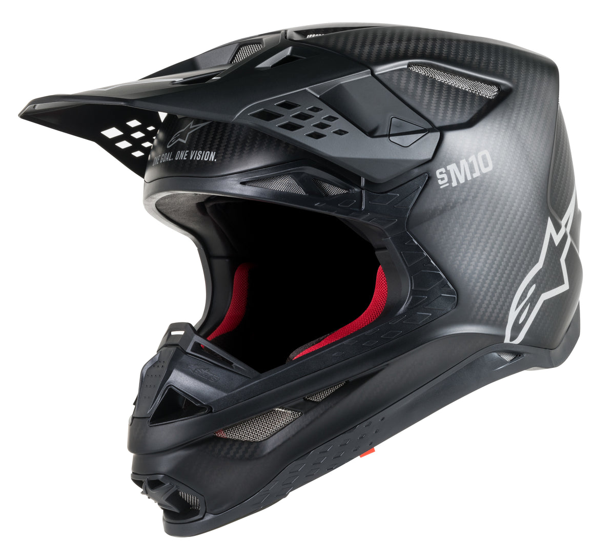 S.Tech S M10 Solid Helmet Carbon Black 2x