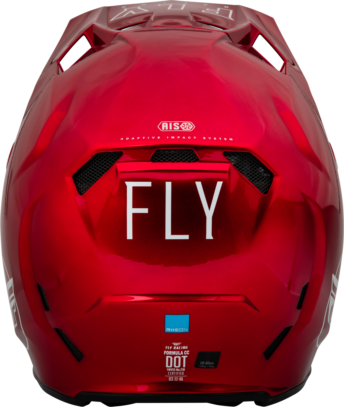 Youth Formula Cc Centrum Helmet Metallic Red/White Yl