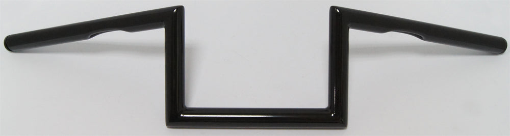 1" Z Bar Dimpled 6" Gloss Black