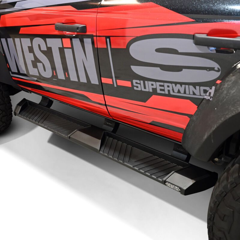 Westin 21-25 Ford Bronco 4dr (Excl. Bronco Sport) AT6 Running Boards - Black