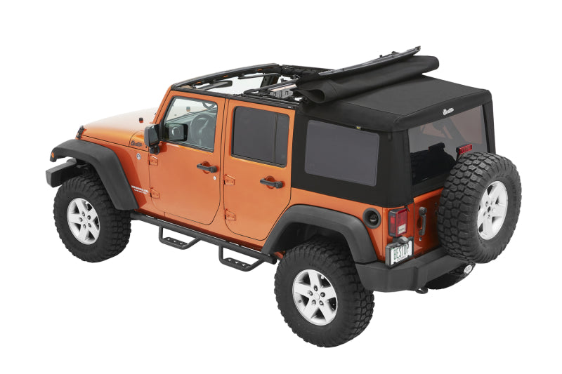 Bestop 07-18 Jeep Wrangler JK 4-Door Supertop Ultra (Premium Black Twill)