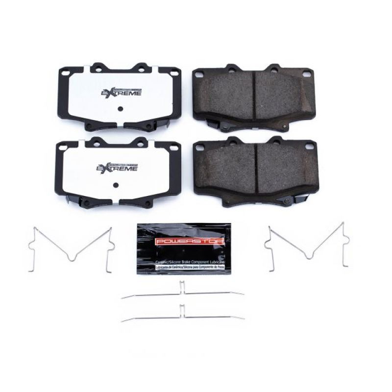 Power Stop 96-97 Lexus LX450 Front Z36 Truck &amp; Tow Brake Pads w/Hardware