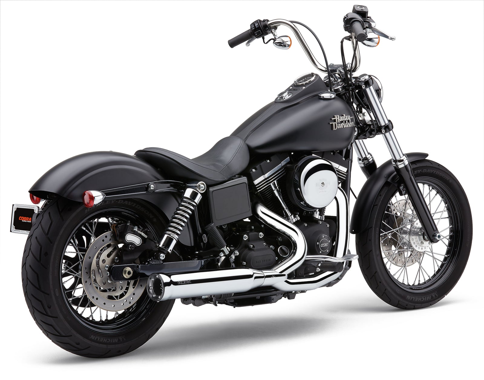 Powrpro Rpt 2 1 Chrome/ Blk Tip Dyna 12 17