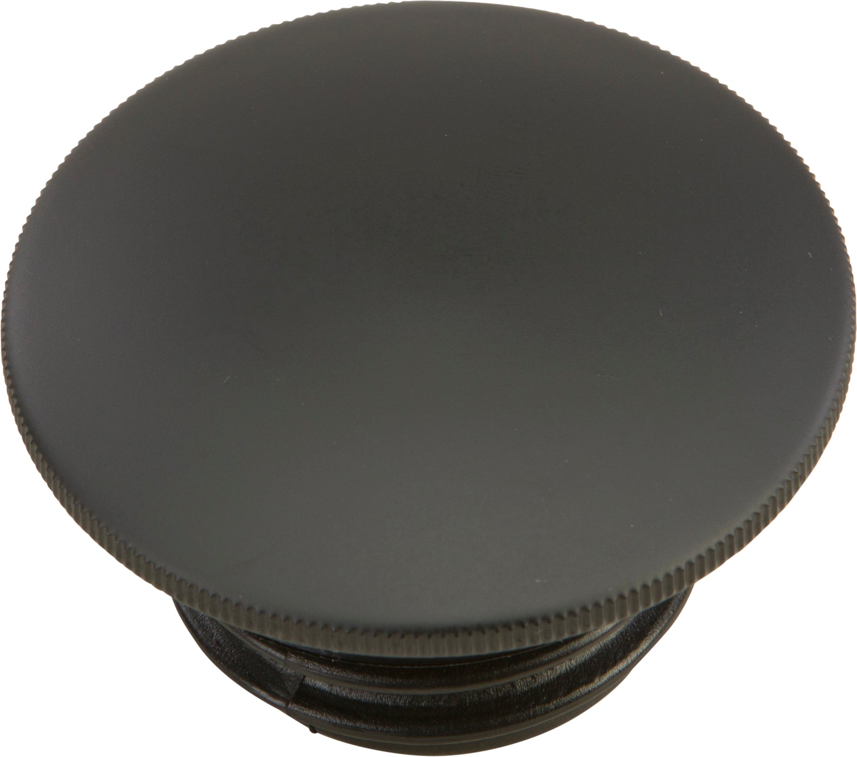 Gas Cap Screw In Smooth Vented Matte Black `96 20