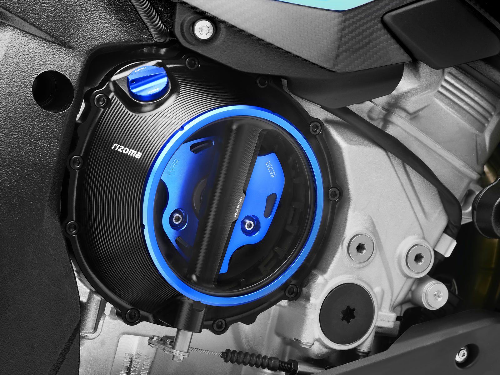 Clutch Cover Black/Blue Bmw
