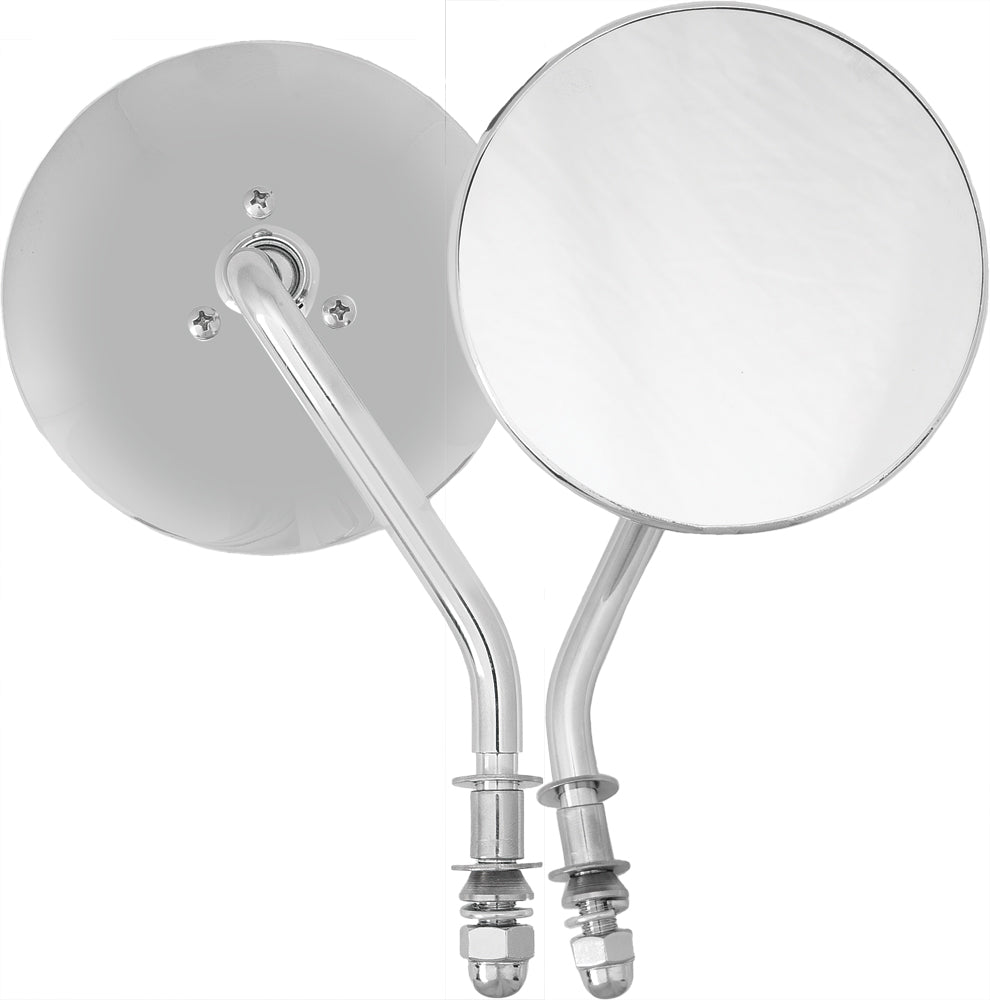 4&quot; Round Mirror Chrome Right Side
