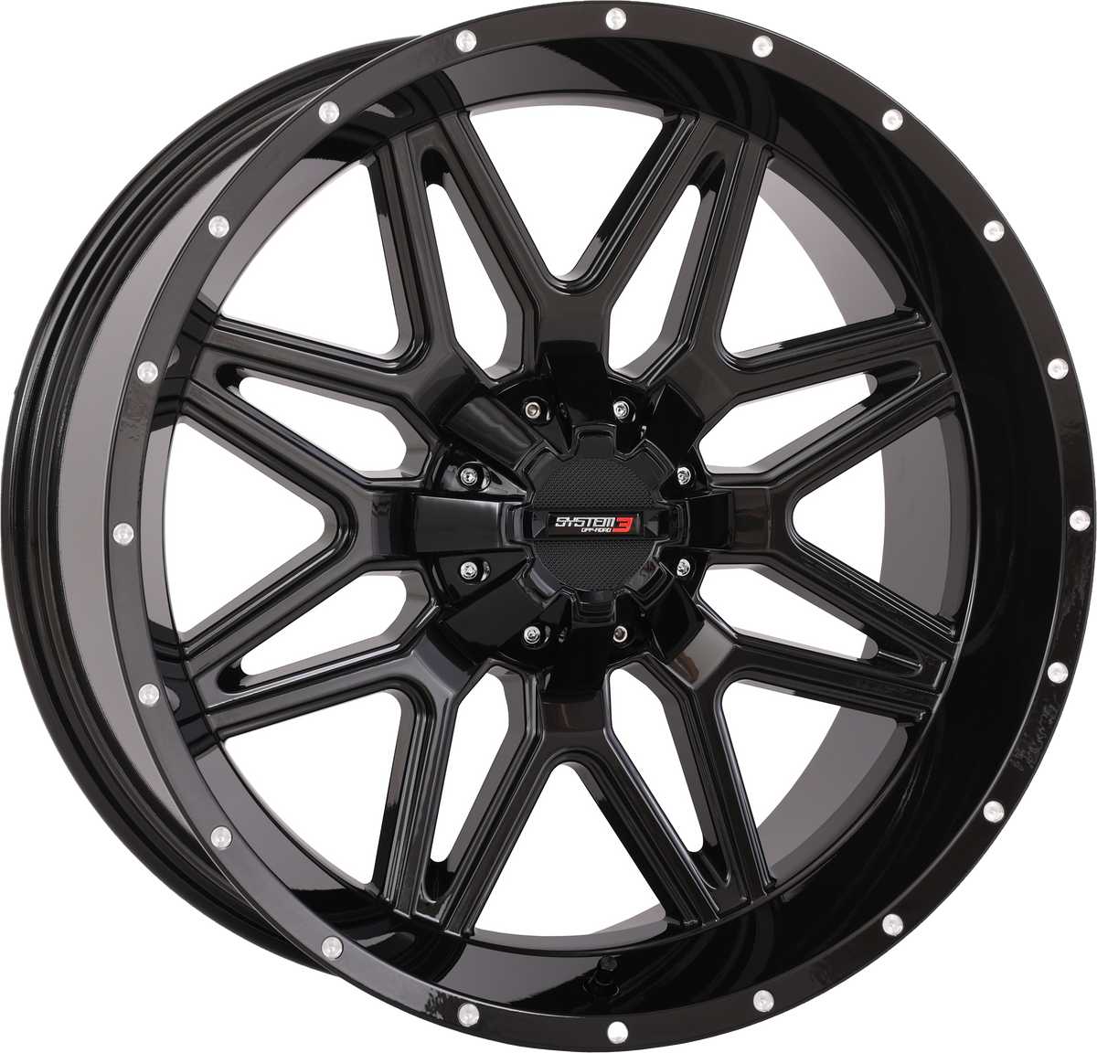 St7 Wheel 20x9 5+4 (0mm) 4/137 &amp; 4/156 Gloss Black