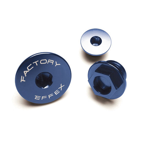 FX ENGINE PLUG KIT (ENGINE PLUGS AND OIL FILLERS) - BLUE
