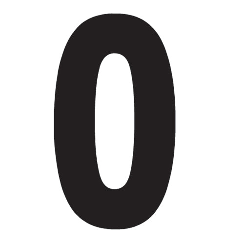 FX 2015 NUMBERS PRO 8" BLACK 0