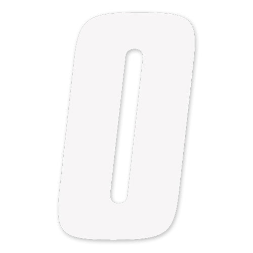 FX 2015 NUMBERS FACTORY 4" WHITE 0