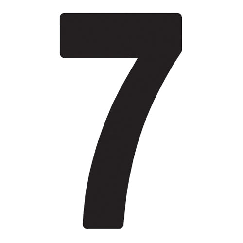 FX 2015 NUMBERS PRO 8" BLACK 7