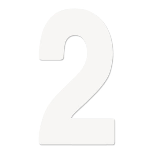 FX 2015 NUMBERS PRO 4" WHITE 2