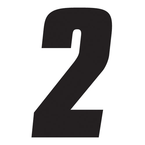 FX 2015 NUMBERS FACTORY 4" BLACK 2