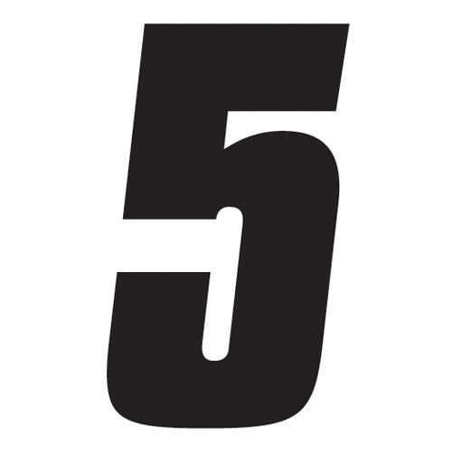 FX 2015 NUMBERS FACTORY 6" BLACK 5