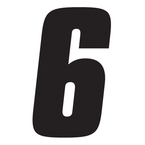 FX 2015 NUMBERS FACTORY 6" BLACK 6