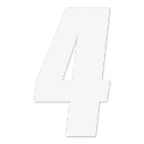 FX 2015 NUMBERS FACTORY 6" WHITE 4