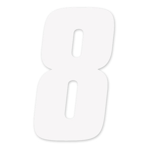 FX 2015 NUMBERS FACTORY 6" WHITE 8