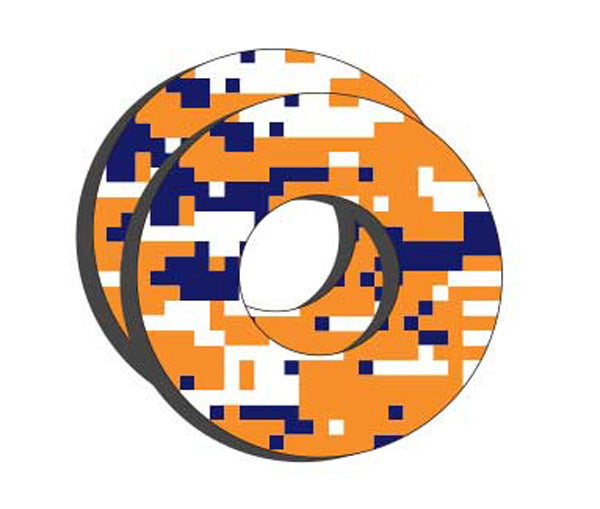 FACTORY EFFEX GRIP DONUTS MOTO GRIP DONUTS - KTM (BLUE/ORANGE)