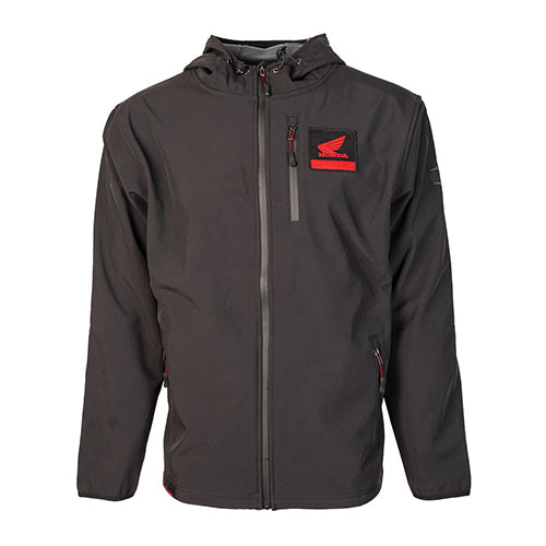 FACTORY EFFEX HONDA SOFT-SHELL JACKET / CHARCOAL L