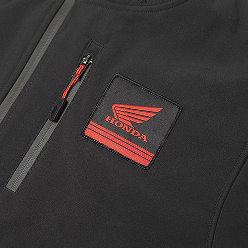 FACTORY EFFEX HONDA SOFT-SHELL JACKET / CHARCOAL L