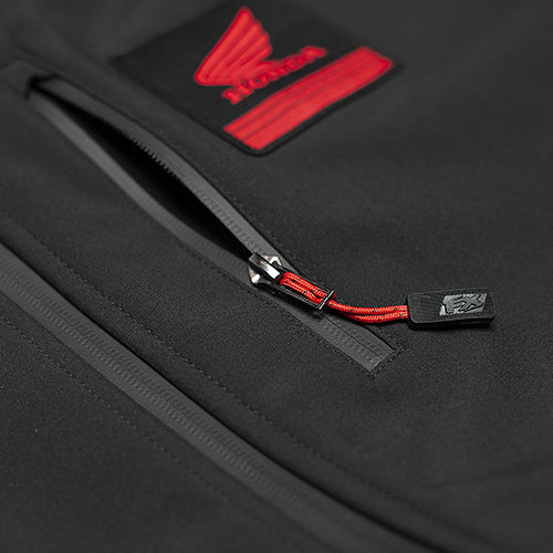 FACTORY EFFEX HONDA SOFT-SHELL JACKET / CHARCOAL L