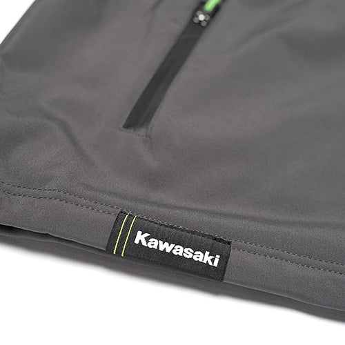 FACTORY EFFEX KAWASAKI SOFT-SHELL JACKET / GRAY XL