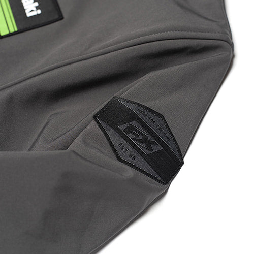 FACTORY EFFEX KAWASAKI SOFT-SHELL JACKET / GRAY XL